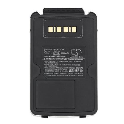 Replacement Battery for Urovo  V5100 – Barcode Scanner – 5000mAh / 19.00Wh / 3.8V