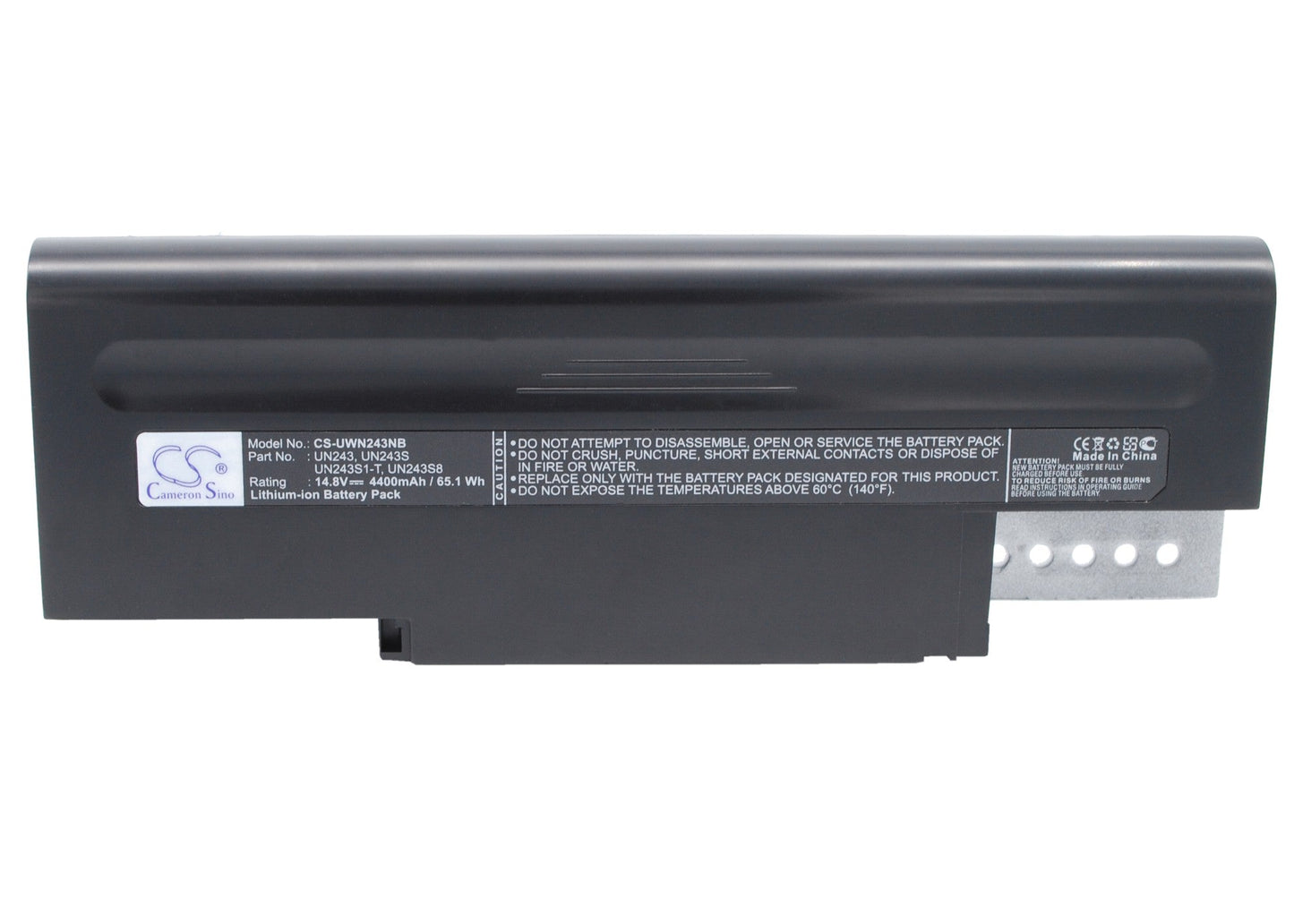 Replacement Battery for Systemax  N243 – Notebook, Laptop – 4400mAh / 65.12Wh / 14.8V