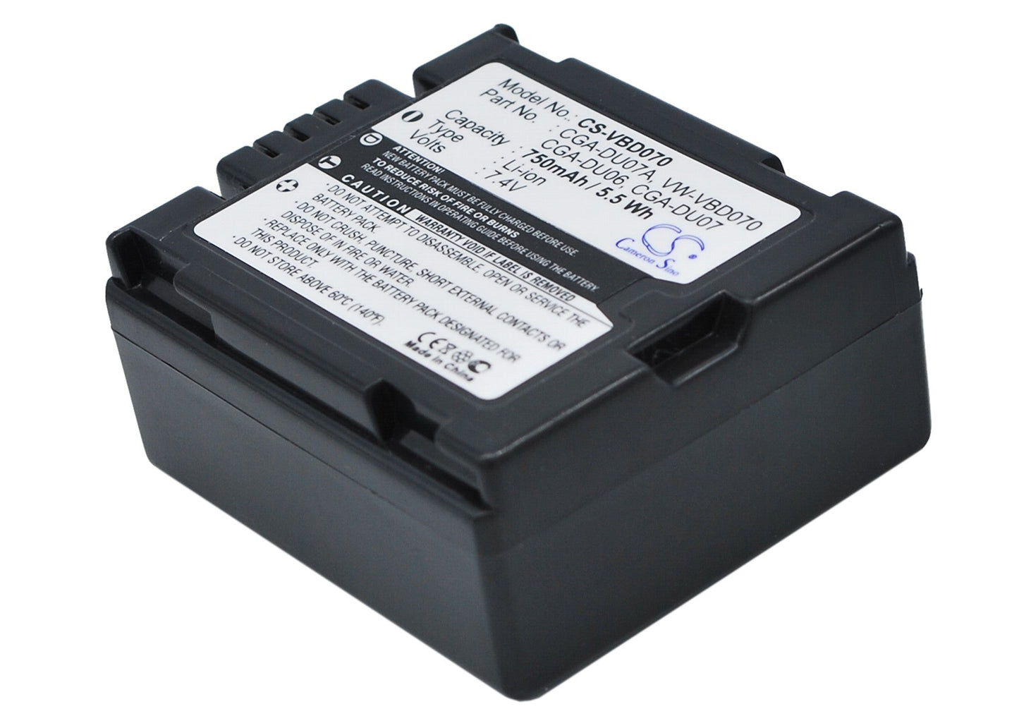 Replacement Battery for HITACHI  DZ-BD70 – Camera – 750mAh / 7.4V