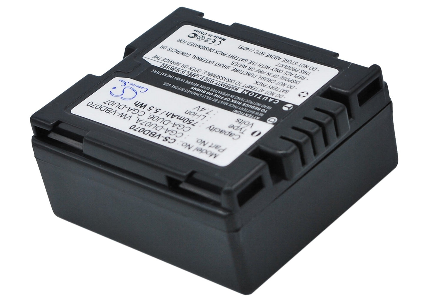 Replacement Battery for Panasonic  DR-M50B – Camera – 750mAh / 7.4V