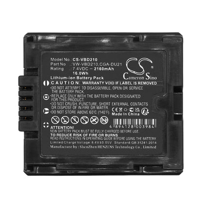 Replacement Battery for HITACHI  DZ-BD70 – Camera – 2160mAh / 7.4V