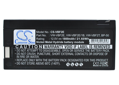 Replacement Battery for WARDS  10650 – Camera – 1800mAh / 21.60Wh / 12.0V