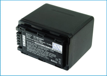Replacement Battery for Panasonic  HC-V10 – Camera – 3400mAh / 3.7V