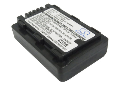 Replacement Battery for Panasonic  HDC-HS60K – Camera – 800mAh / 2.96Wh / 3.7V