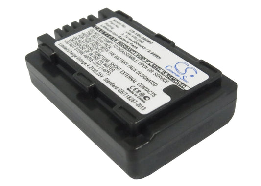 Replacement Battery for Panasonic  HDC-HS60K – Camera – 800mAh / 2.96Wh / 3.7V