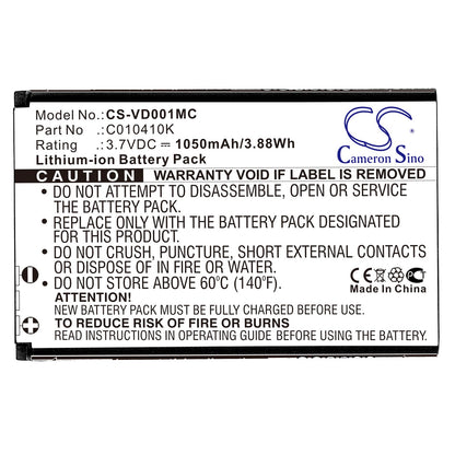 Replacement Battery for VholdR  – Camera – 1050mAh / 3.89Wh / 3.7V