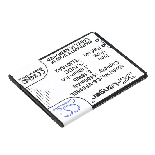 Replacement Battery for Vodafone  785 tipo – Mobile, SmartPhone – 1400mAh / 5.18Wh / 3.7V