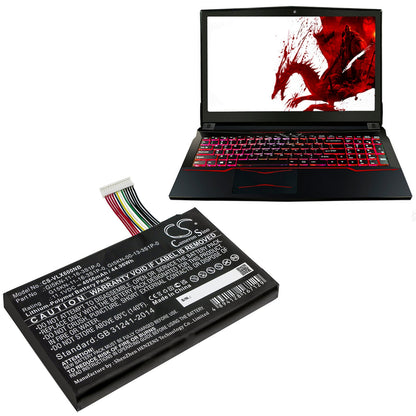 Replacement Battery for Vulcan  X5 – Notebook, Laptop – 4050mAh / 44.96Wh / 11.1V