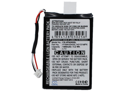 Replacement Battery for VDO Dayton  MA3060 – GPS, Navigator – 1400mAh / 3.7V