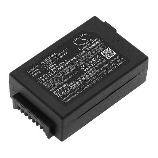 Replacement Battery for Zebra  WorkAbout Pro 4 – Barcode Scanner – 2000mAh / 7.40Wh / 3.7V
