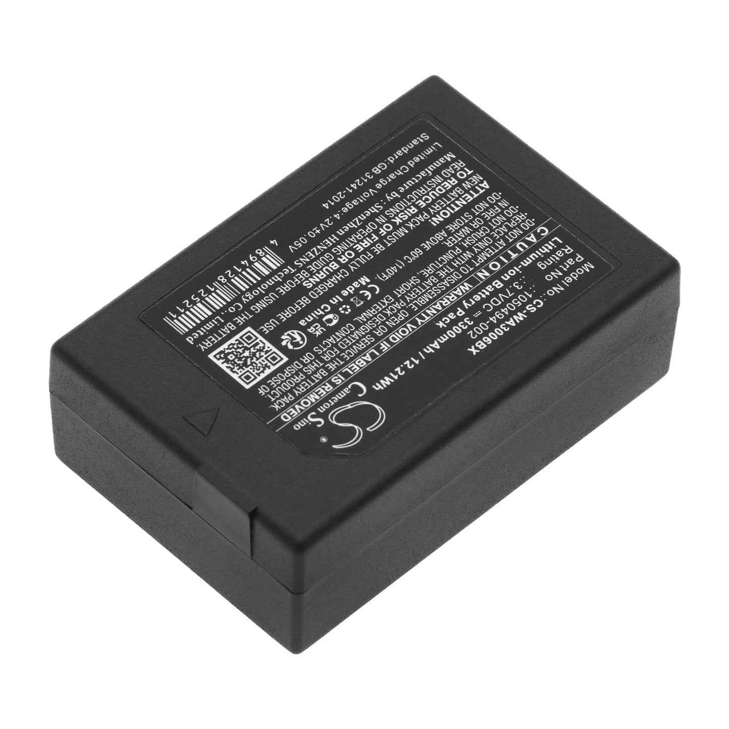 Replacement Battery for Psion  1050494 – Barcode Scanner – 3300mAh / 12.21Wh / 3.7V
