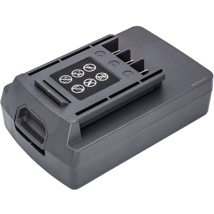 Replacement Battery for WOLF Garten  BA 700 – Power Tools – 2000mAh / 36.00Wh / 18.0V