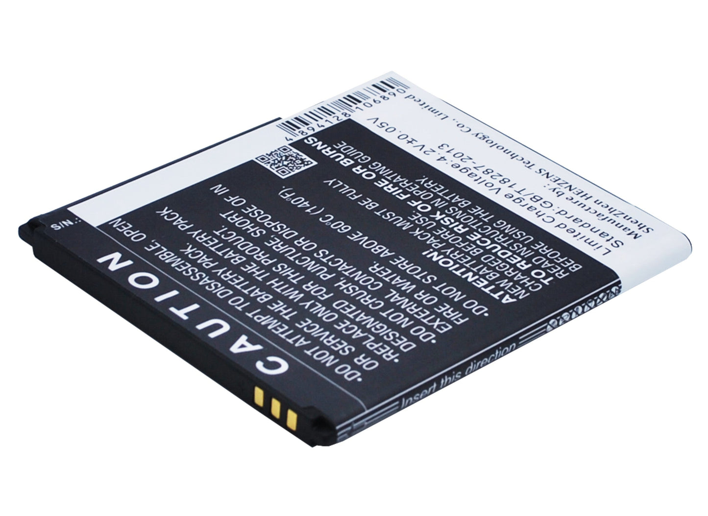 Replacement Battery for Wiko  Barry – Mobile, SmartPhone – 2000mAh / 7.40Wh / 3.7V