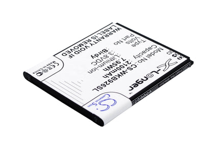 Replacement Battery for Wiko  9261 – Mobile, SmartPhone – 2100mAh / 7.98Wh / 3.8V