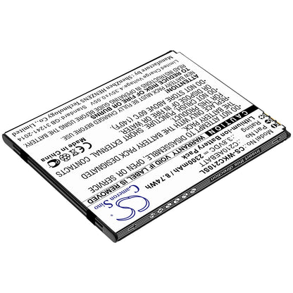 Replacement Battery for Wiko  C210 – Mobile, SmartPhone – 2300mAh / 8.74Wh / 3.8V