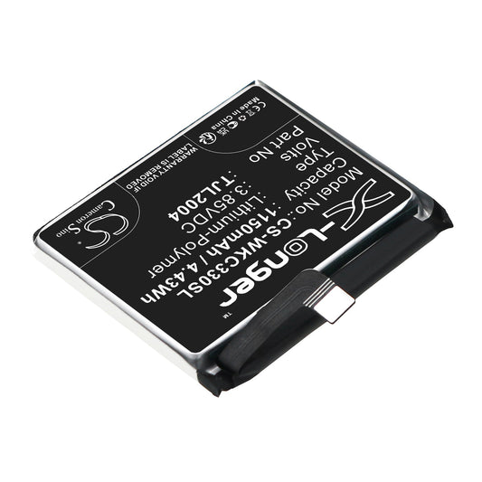 Replacement Battery for Wiko  C330 – Mobile, SmartPhone – 1150mAh / 4.43Wh / 3.85V