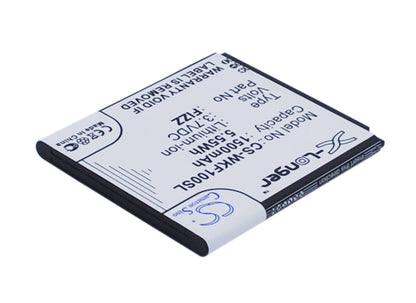 Replacement Battery for Wiko  Fizz – Mobile, SmartPhone – 1500mAh / 5.55Wh / 3.7V