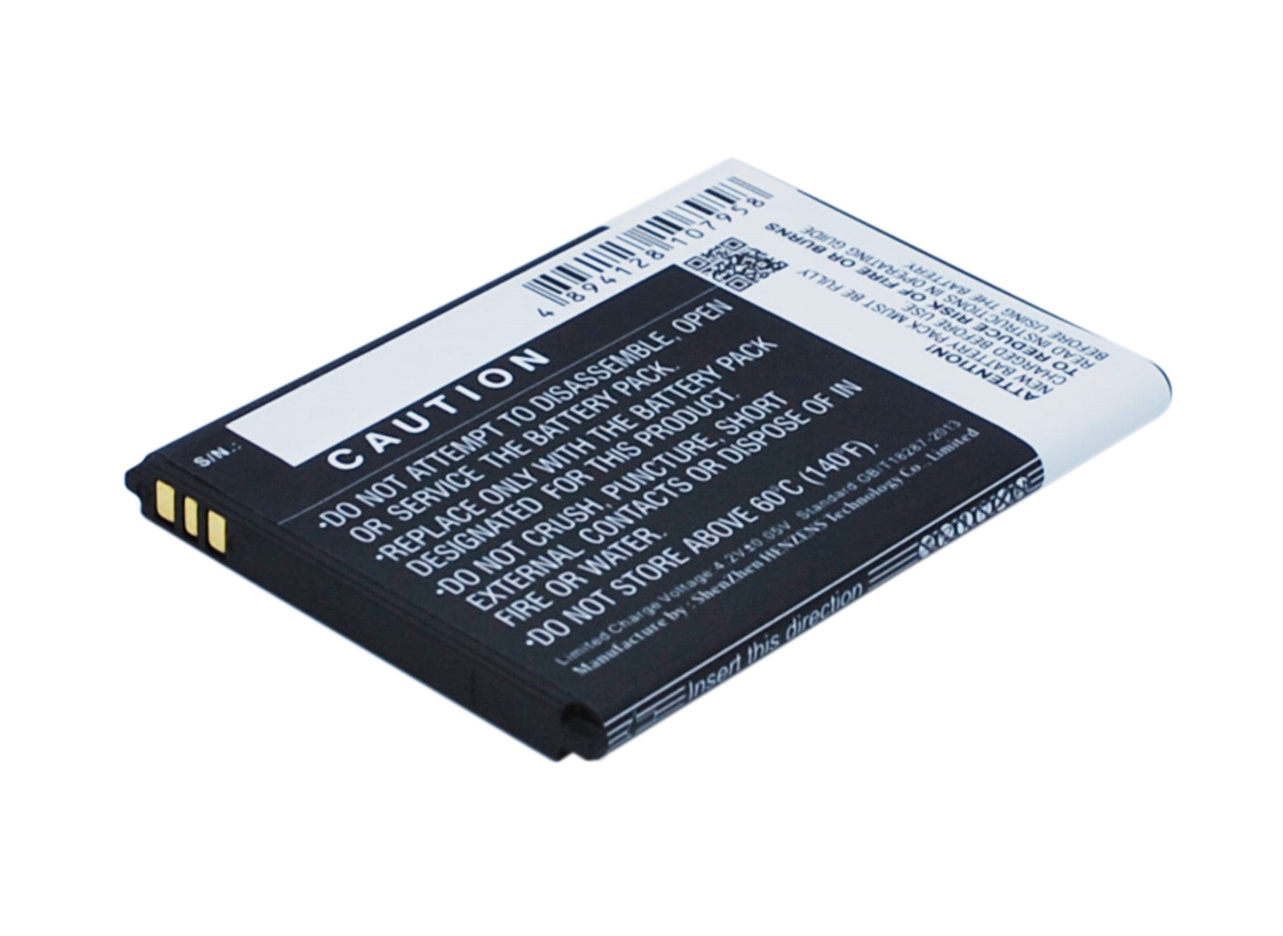 Replacement Battery for Wiko  Jimmy – Mobile, SmartPhone – 1700mAh / 6.29Wh / 3.7V