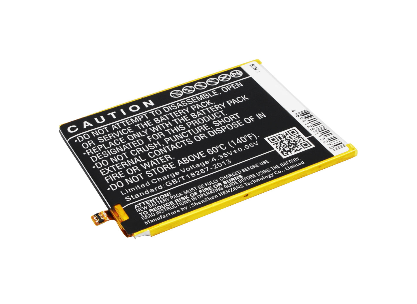 Replacement Battery for Wiko  M531 – Mobile, SmartPhone – 2400mAh / 9.12Wh / 3.8V
