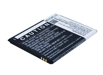 Replacement Battery for Wiko  N300 – Mobile, SmartPhone – 2500mAh / 9.50Wh / 3.8V