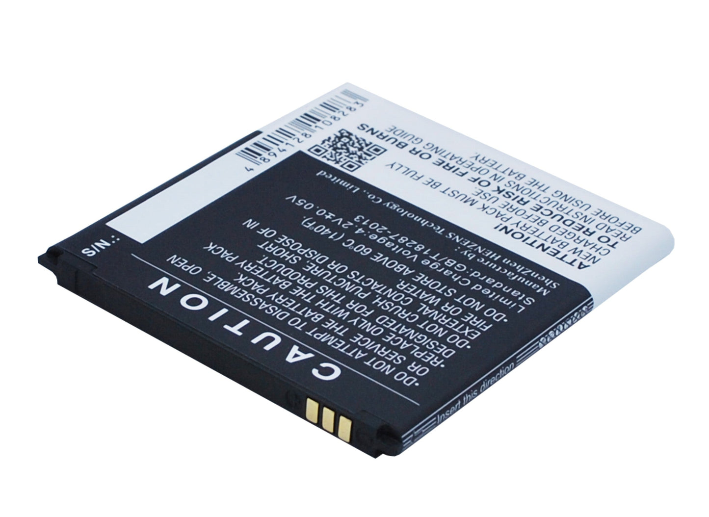 Replacement Battery for Wiko  Cink Peax – Mobile, SmartPhone – 1750mAh / 6.48Wh / 3.7V