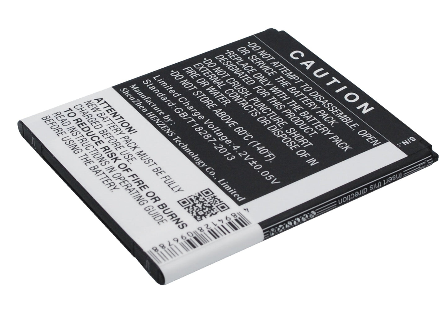 Replacement Battery for Wiko  Bloom – Mobile, SmartPhone – 2000mAh / 7.40Wh / 3.7V