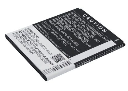 Replacement Battery for Wiko  Bloom – Mobile, SmartPhone – 2000mAh / 7.40Wh / 3.7V