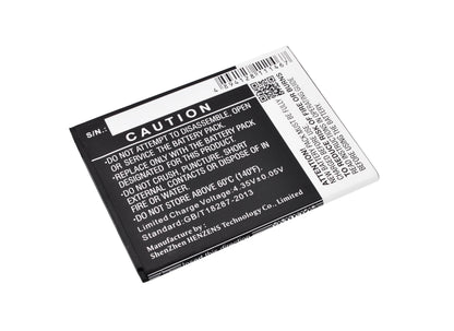 Replacement Battery for Wiko  Pulp 3G – Mobile, SmartPhone – 2500mAh / 9.50Wh / 3.8V