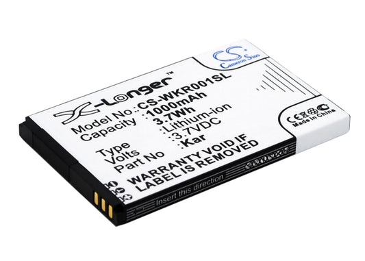 Replacement Battery for Wiko  FiJi – Mobile, SmartPhone – 1000mAh / 3.70Wh / 3.7V