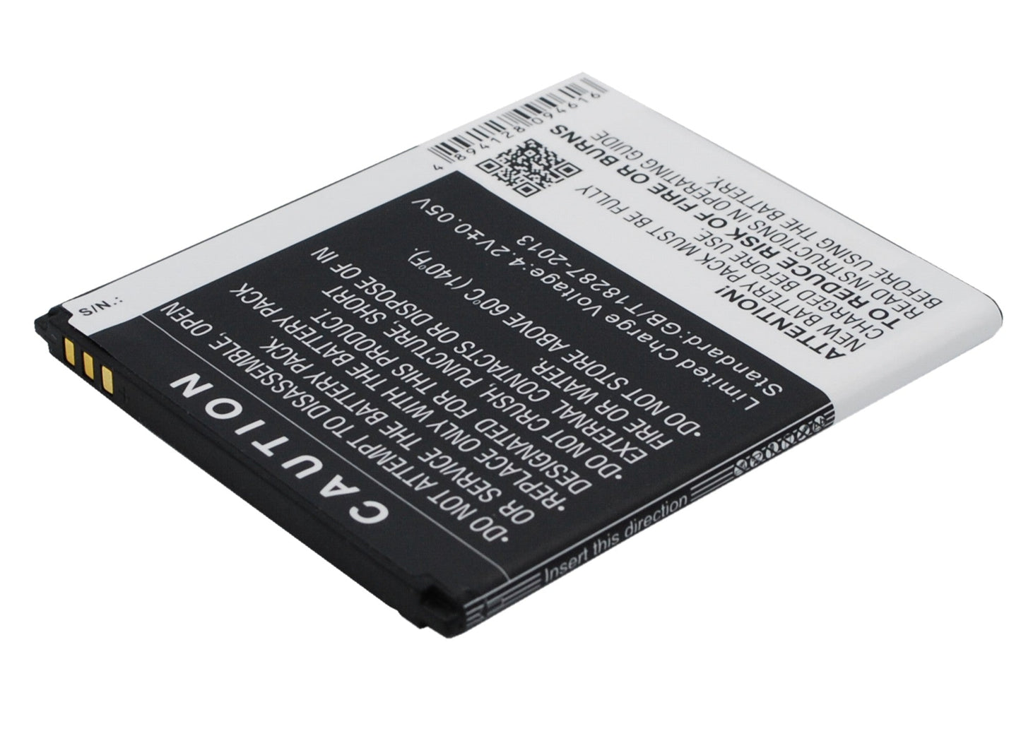 Replacement Battery for Wiko  Cink Five – Mobile, SmartPhone – 2000mAh / 7.40Wh / 3.7V