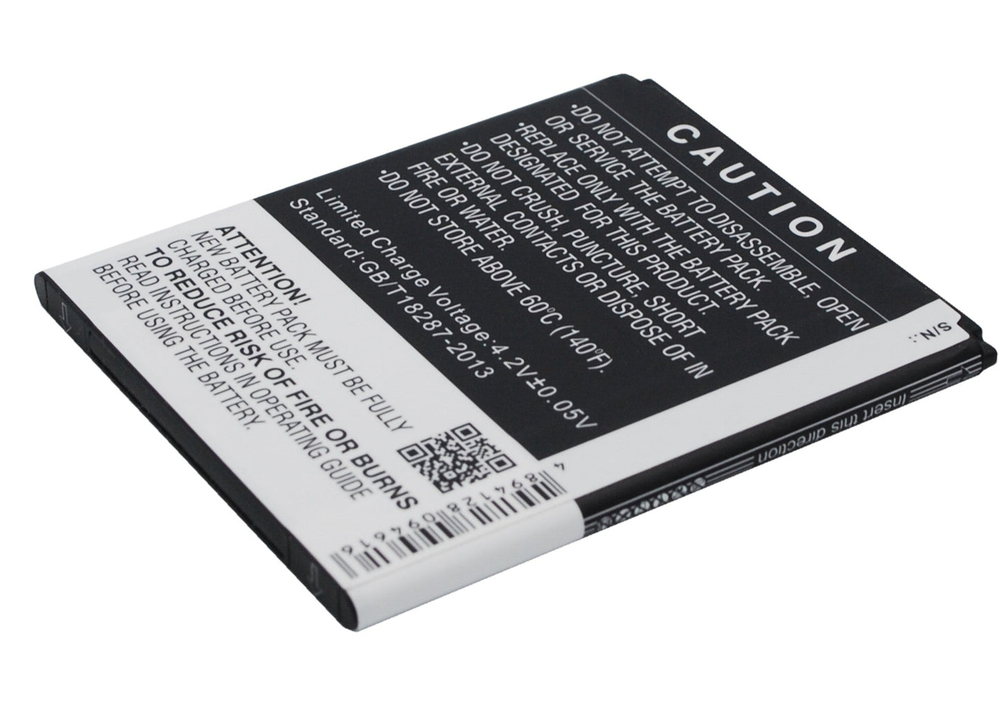 Replacement Battery for Wiko  Cink Five – Mobile, SmartPhone – 2000mAh / 7.40Wh / 3.7V