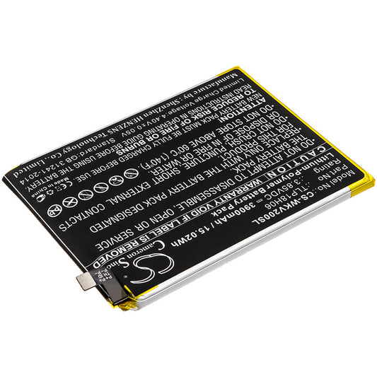 Replacement Battery for Wiko  M2354 – Mobile, SmartPhone – 3900mAh / 15.02Wh / 3.85V