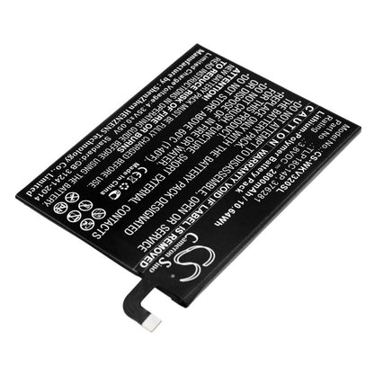 Replacement Battery for Wiko  View Max – Mobile, SmartPhone – 2800mAh / 10.64Wh / 3.8V