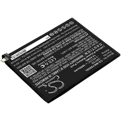 Replacement Battery for Wiko  W-V720 – Mobile, SmartPhone – 3800mAh / 14.63Wh / 3.85V