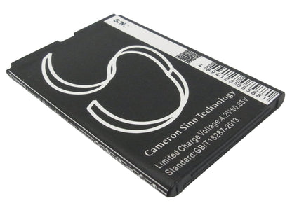 Replacement Battery for Wiko  Ozzy – Mobile, SmartPhone – 1100mAh / 4.07Wh / 3.7V