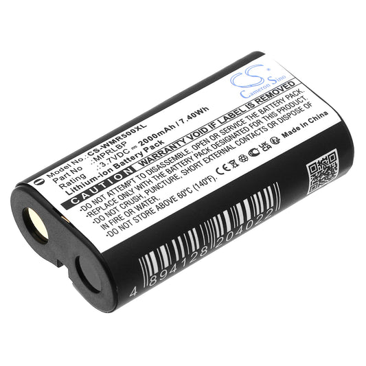 Replacement Battery for Wisycom  MPR30-ENG – Wireless Headset – 2000mAh / 7.4Wh / 3.7V