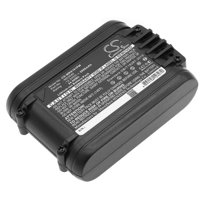 Replacement Battery for Worx  WU137 – Power Tools – 2000mAh / 24.00Wh / 12.0V