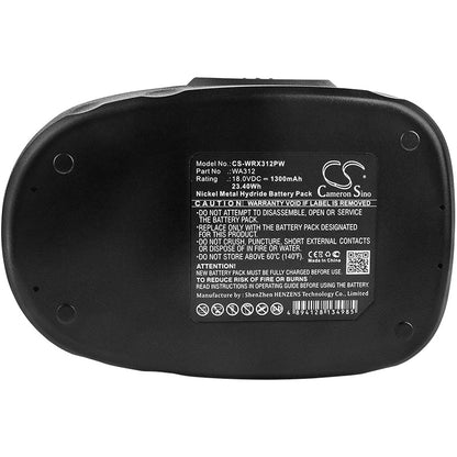 Replacement Battery for Worx  WG150s – Power Tools – 1300mAh / 23.40Wh / 18.0V