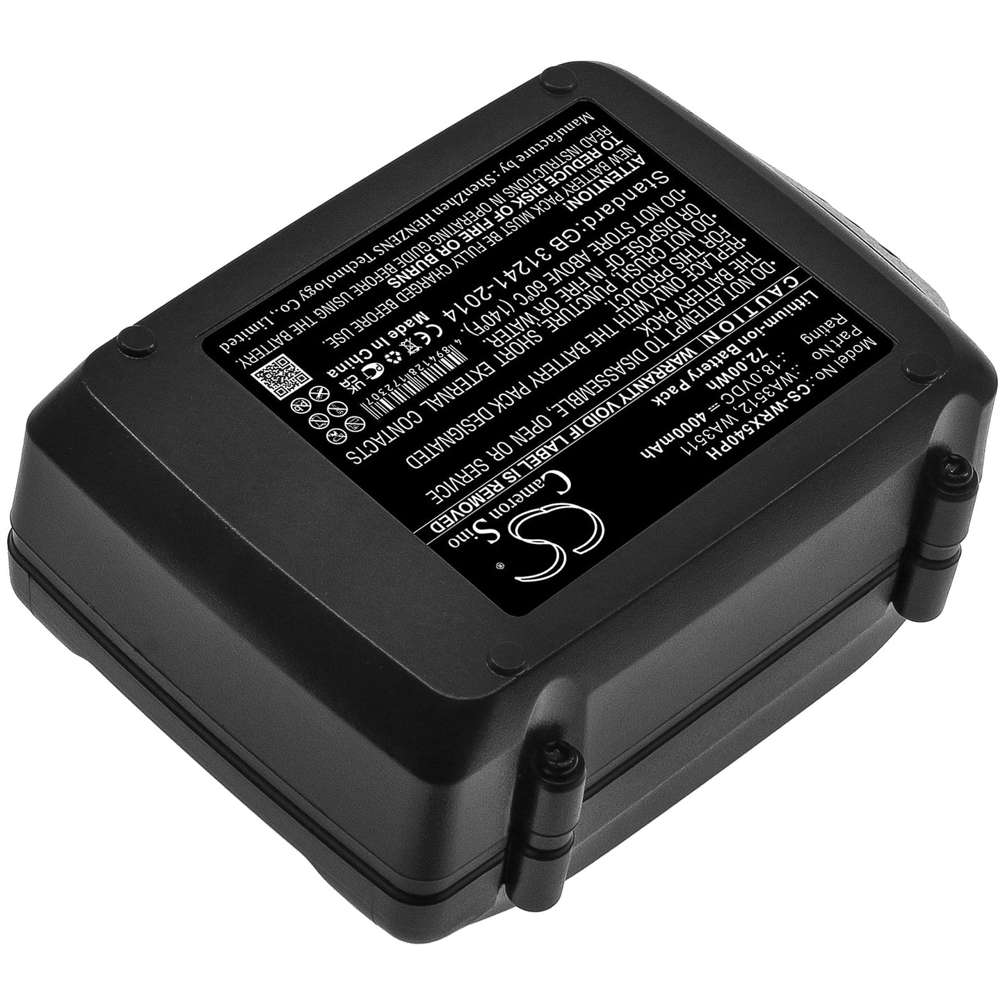 Replacement Battery for AL-KO  Rasentrimmer GTLi – Power Tools – 4000mAh / 72.00Wh / 18.0V