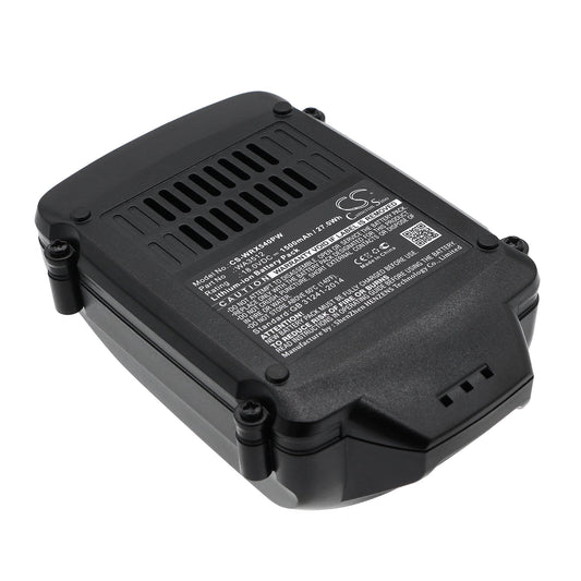 Replacement Battery for AL-KO  Rasentrimmer GTLi – Power Tools – 1500mAh / 27.00Wh / 18.0V