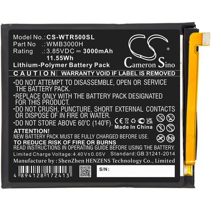 Replacement Battery for WALTON  Primo R5 – Mobile, SmartPhone – 3000mAh / 11.55Wh / 3.85V