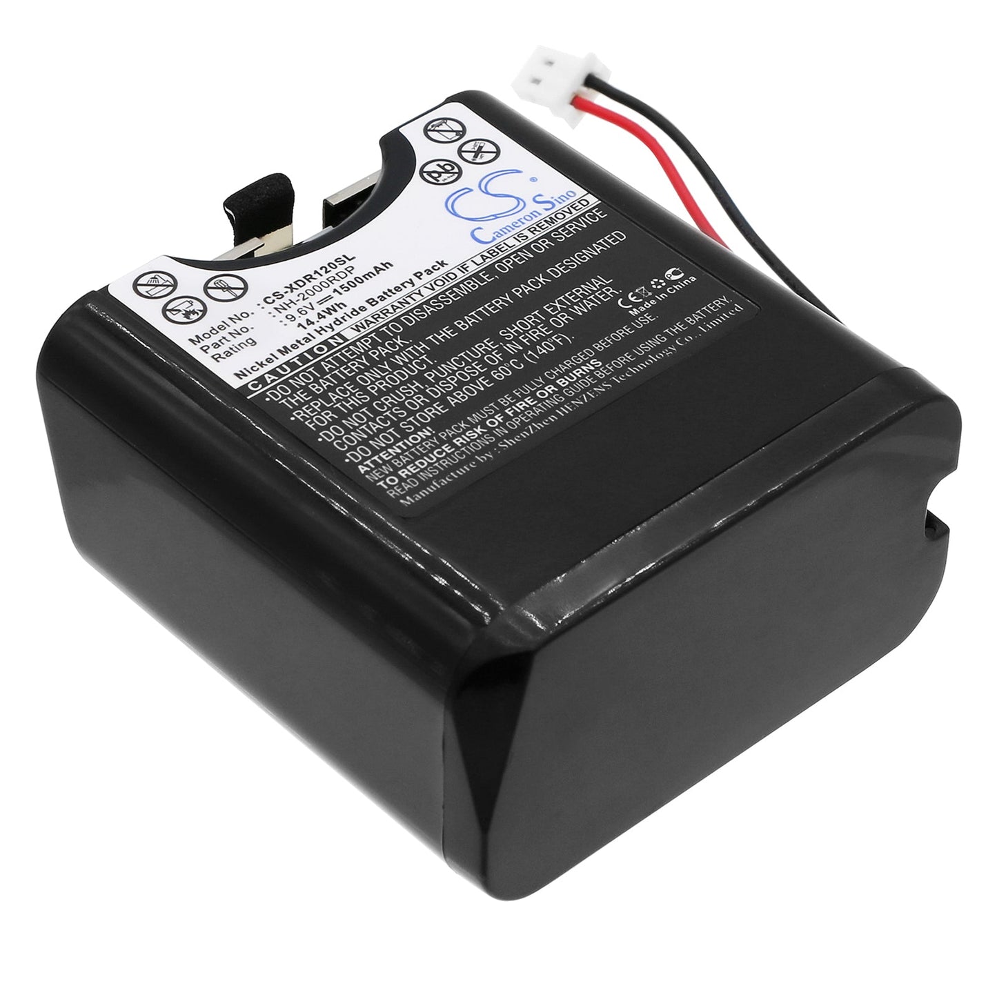 Replacement Battery for Sony  RDP-V20IP – DAB Digital – 1500mAh / 14.40Wh / 9.6V