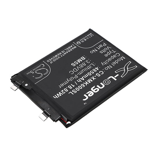 Replacement Battery for Xiaomi  13T Pro – Mobile, SmartPhone – 4850mAh / 18.82Wh / 3.88V