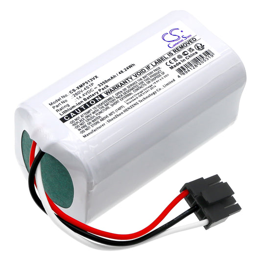 Replacement Battery for Xiaomi 042621, BHR5217EU, Mi Robot vacuum Mop 2 Lite, – 3350mAh / 48.24Wh