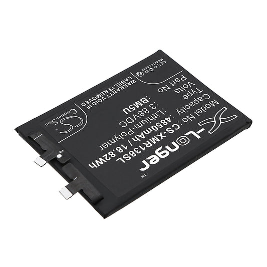Replacement Battery for Redmi  23090RA98C – Mobile, SmartPhone – 4850mAh / 18.82Wh / 3.88V