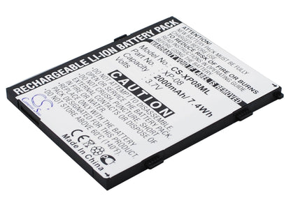 Replacement Battery for O2  XDA Flame – Mobile, SmartPhone – 2000mAh / 7.4Wh / 3.7V