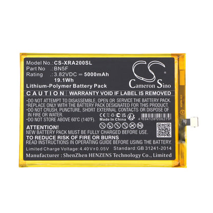 Replacement Battery for Xiaomi  23026RN54G – Mobile, SmartPhone – 5000mAh / 19.1Wh / 3.82V