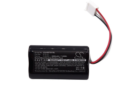 Replacement Battery for X-Rite  E15-31 – Equipment, Survey, Test – 2000mAh / 7.20Wh / 3.6V