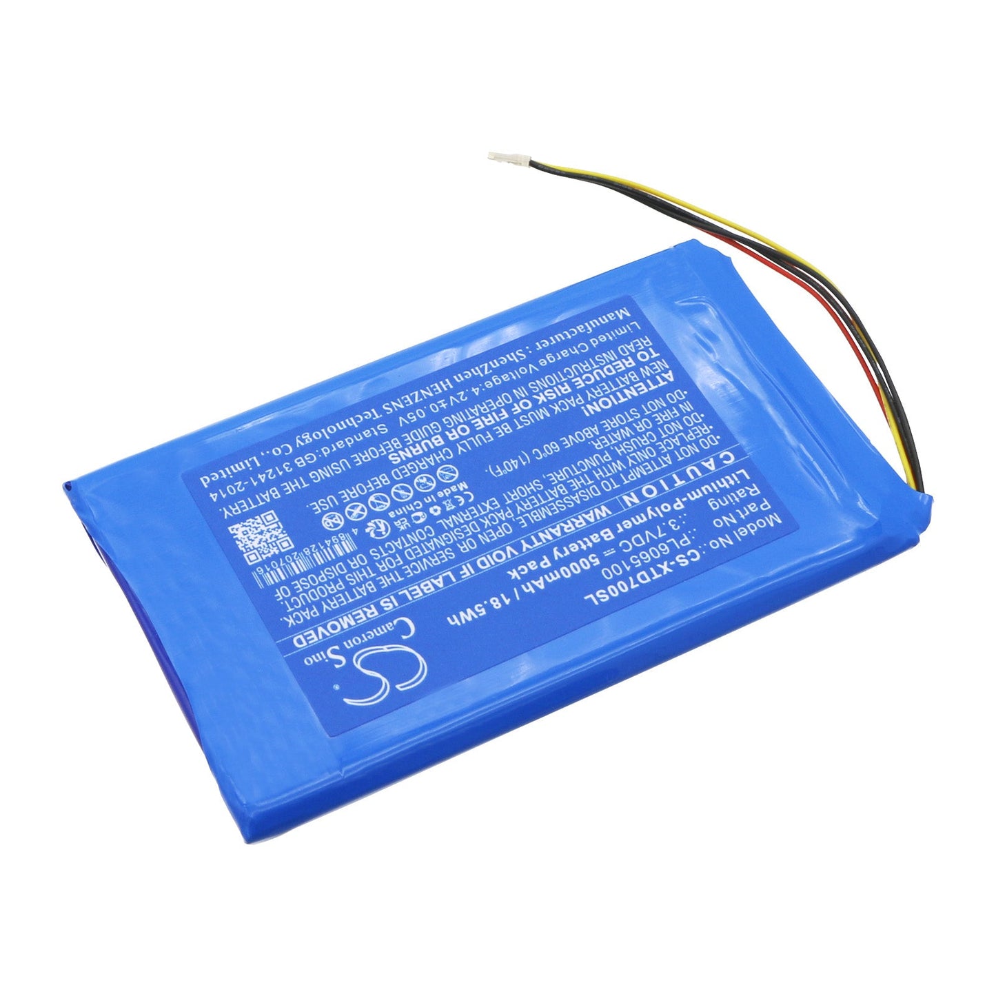 Replacement Battery for XTOOL  AutoPropad Basic Key Programme – Diagnostic Scanner – 5000mAh / 18.50Wh / 3.7V