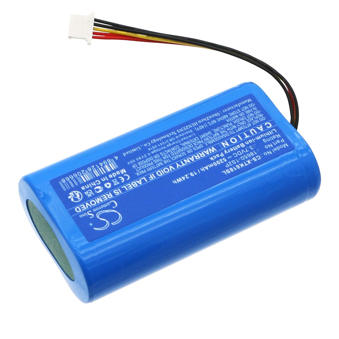 Replacement Battery for XTOOL  InPlus IK618 Automotive Key Pr – Diagnostic Scanner – 5200mAh / 19.24Wh / 3.7V